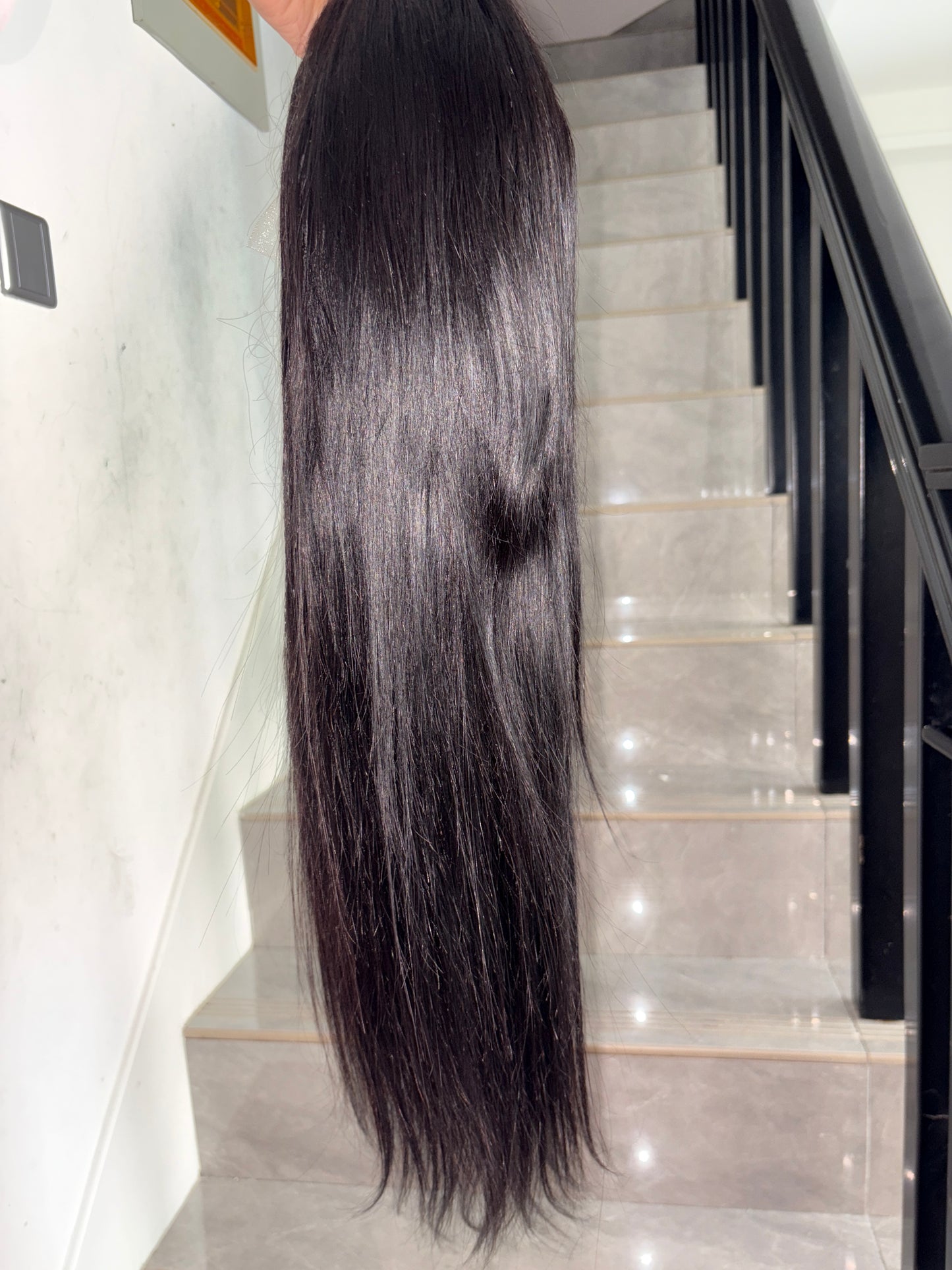 13X4 210 density straight wig full frontal wig