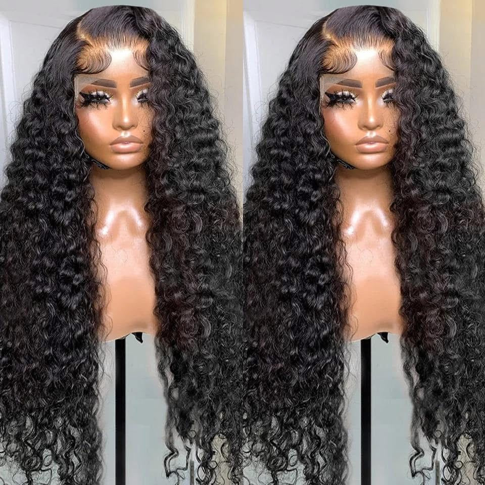 Burseme curly frontal wig 13X4 full frontal 250 density