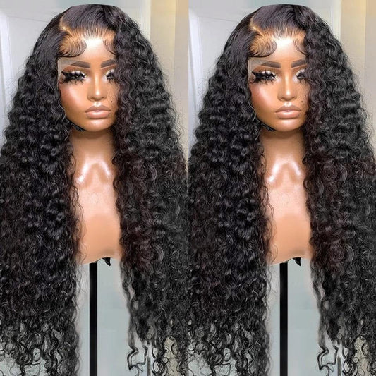 Burseme curly frontal wig 13X4 full frontal 250 density