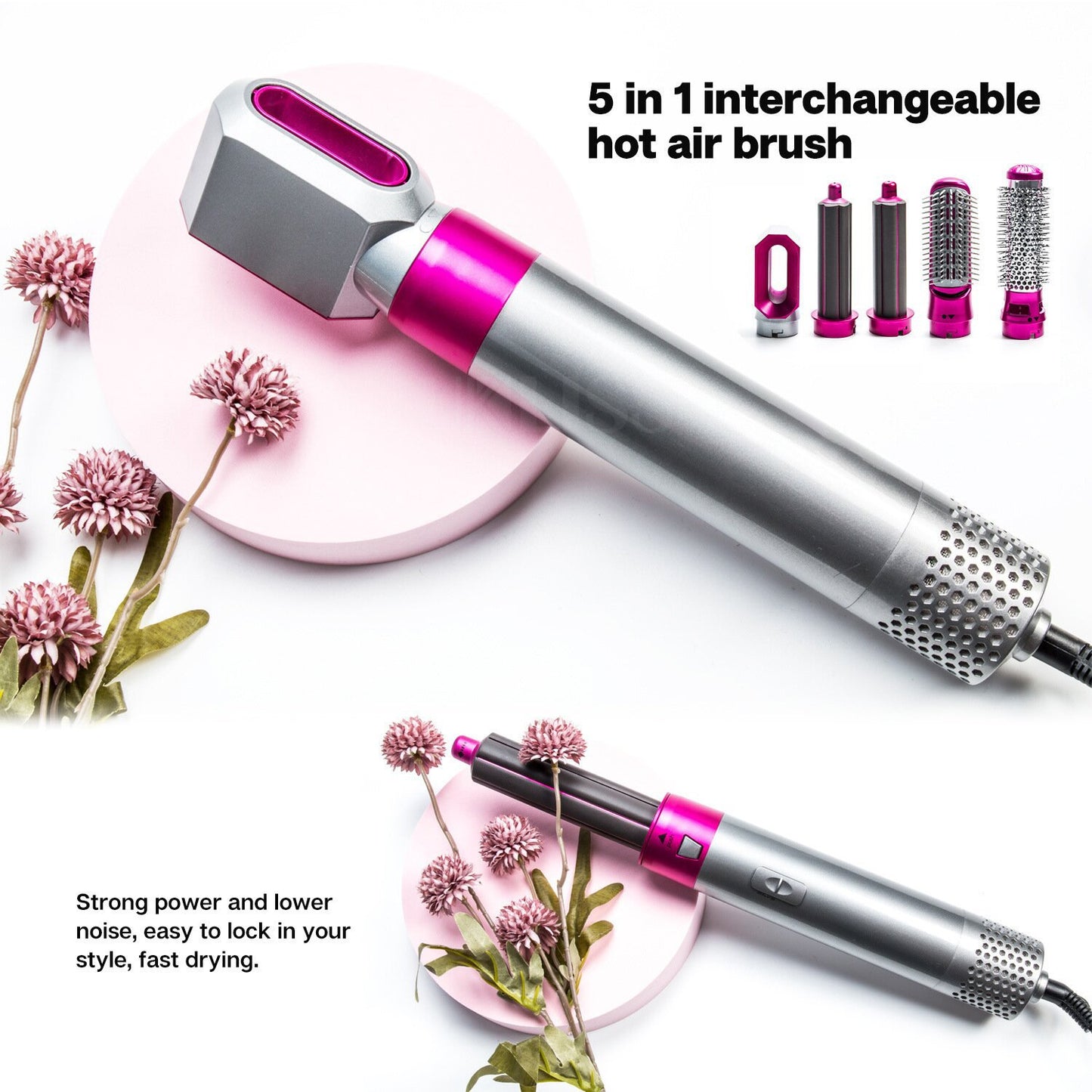 Men's And Women's Multifunctional Hot Air Curling Iron,hot comb