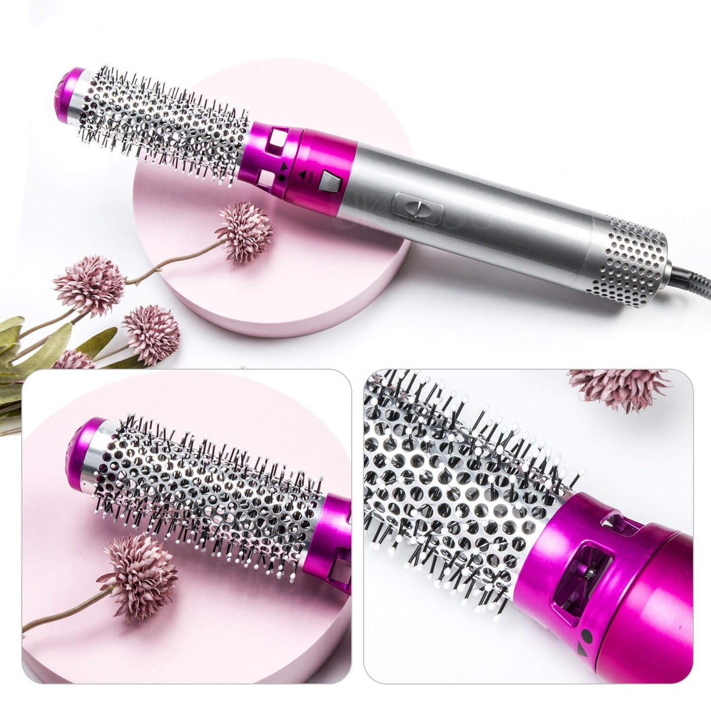 Men's And Women's Multifunctional Hot Air Curling Iron,hot comb