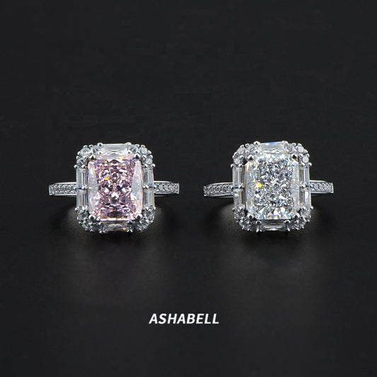 Emerald Cut Technical Ring