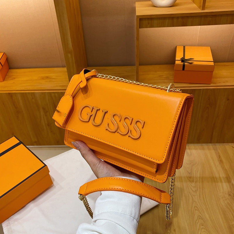 GS chain small square bag
