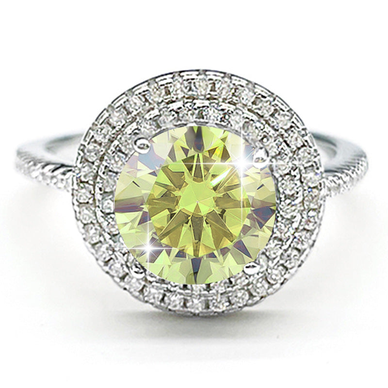 Moon in the Stars Diamond Ring