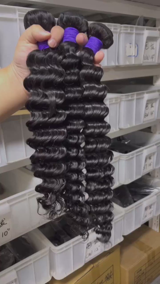 18 20 22 deep with 5X5 closure , add a Straight closure .