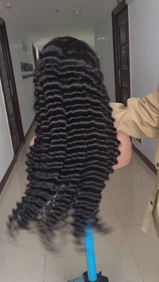 HD lace deep wig 13x4 full frontal Ear to ear frontal  deep wig