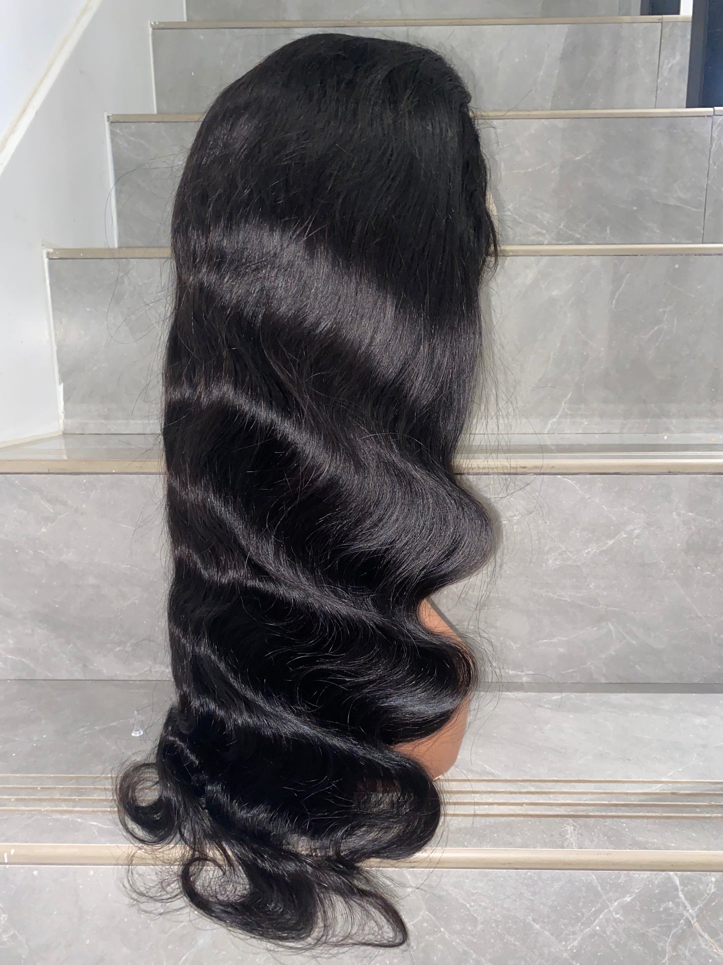 HD lace 13x4 full frontal 180 density Ear to ear frontal body wave wig