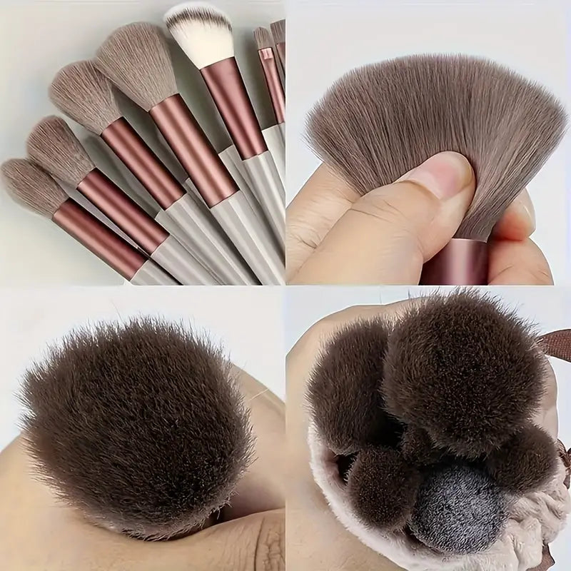 13PCS Deluxe Makeup Brush Set