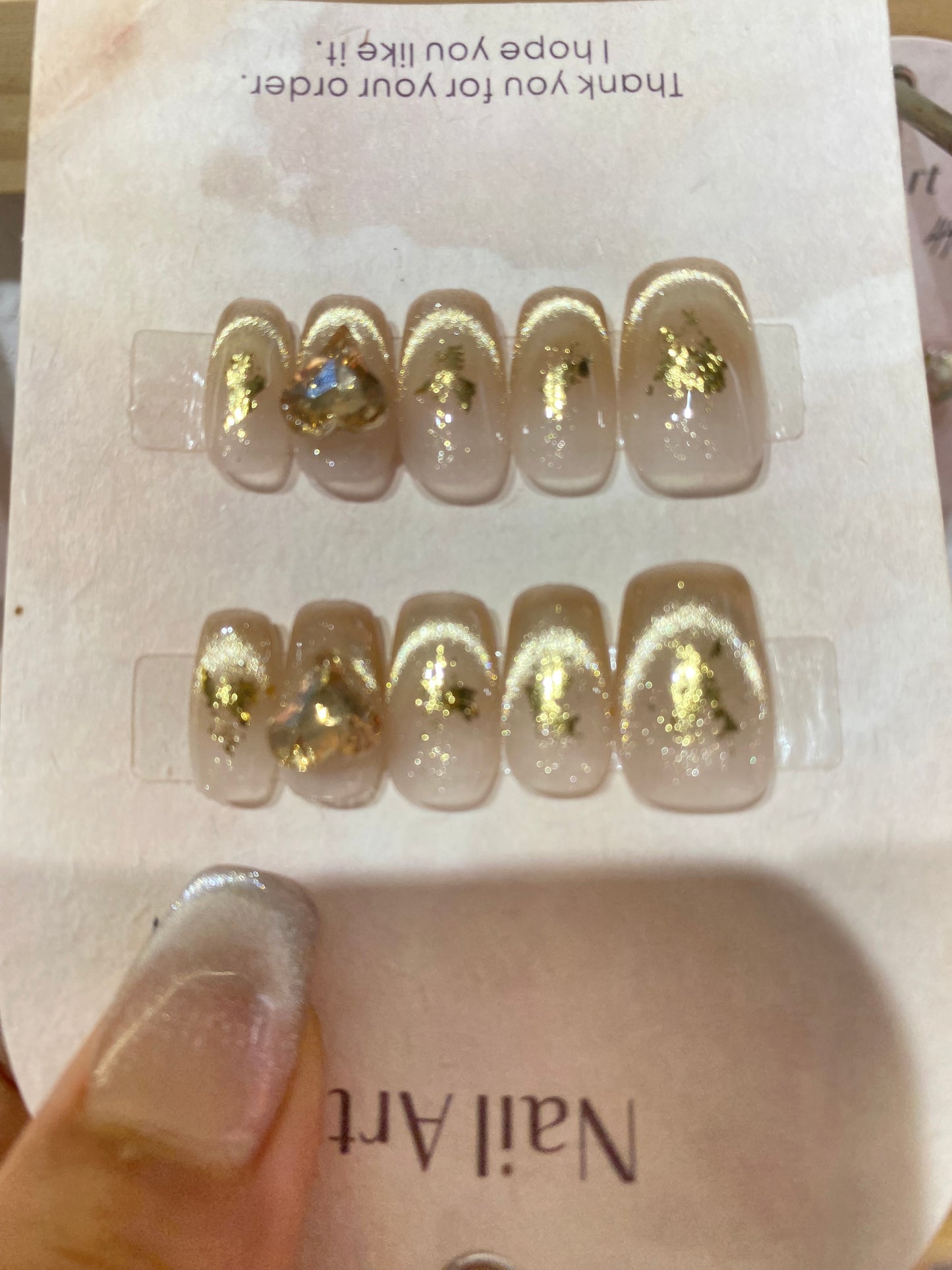 Hand made Press on nails