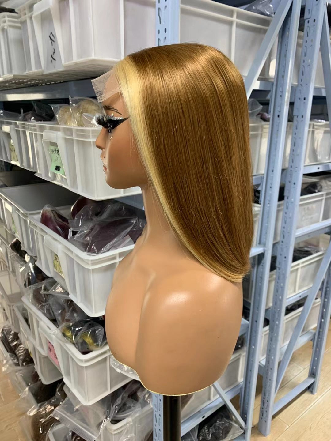 5X5 Closure bob wig 12inch