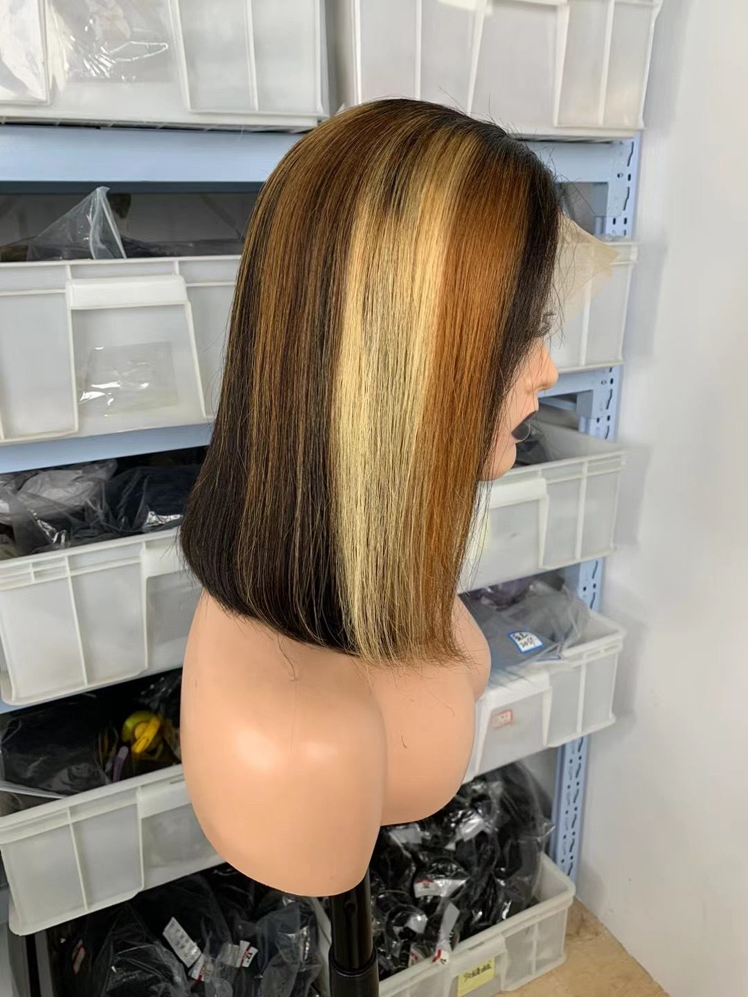 13X4 colored frontal bob 12inch