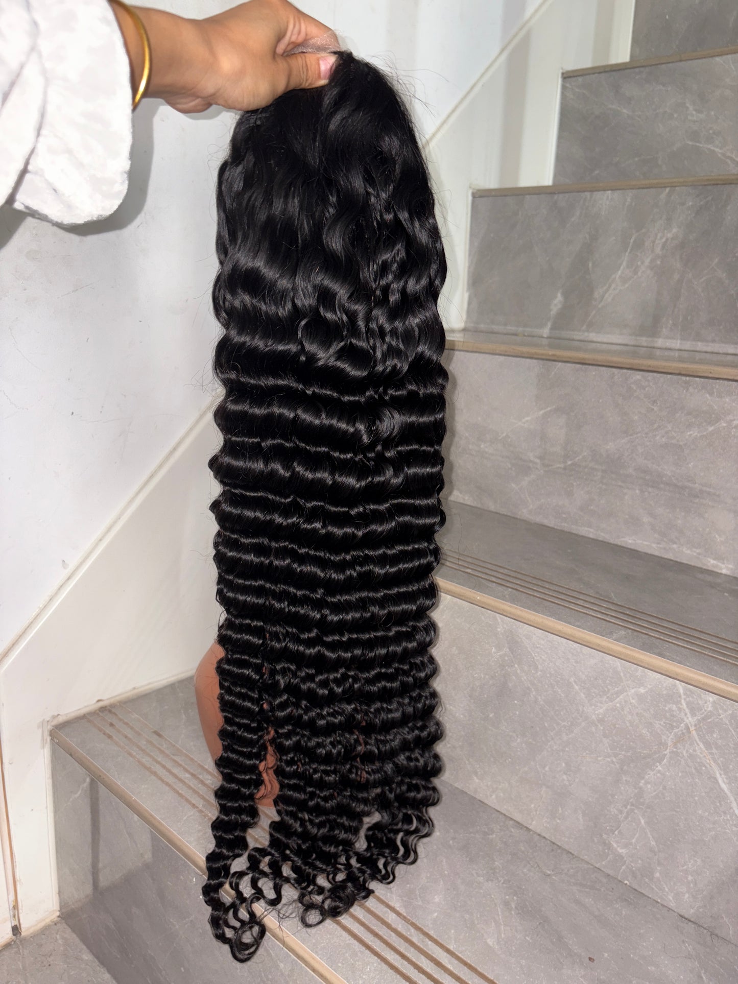 5 wigs deals 210 density 24 26 28 30 32 inch， ship by E packet