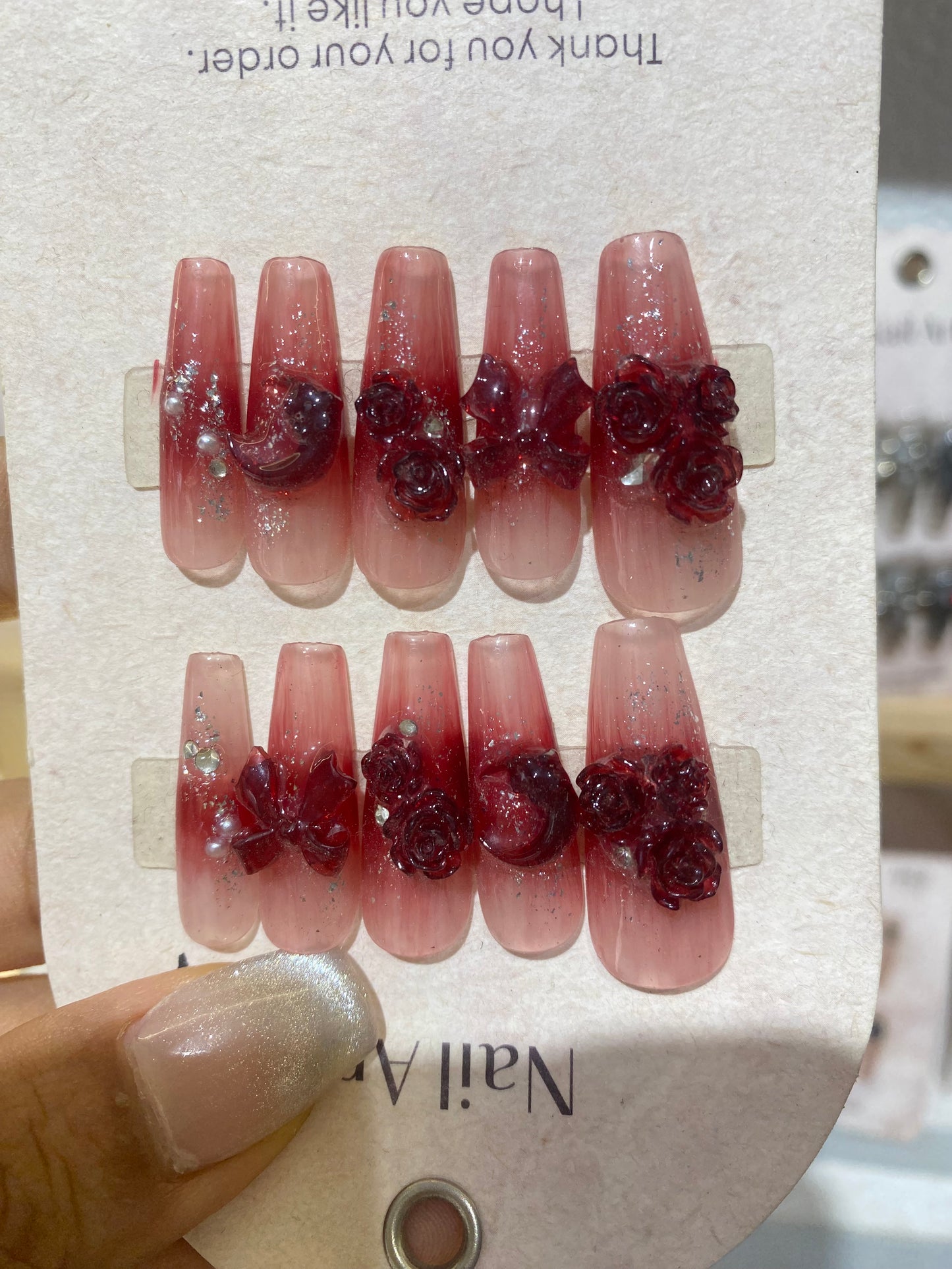 Hand made Press on nails