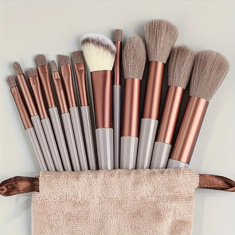 13PCS Deluxe Makeup Brush Set