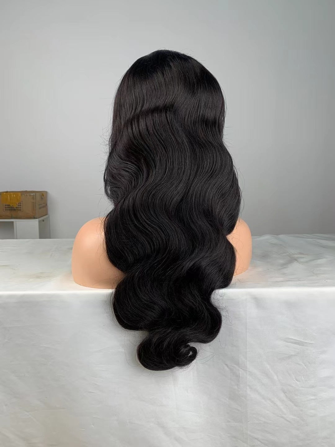 body wave 4X4 Closure wig 180 density