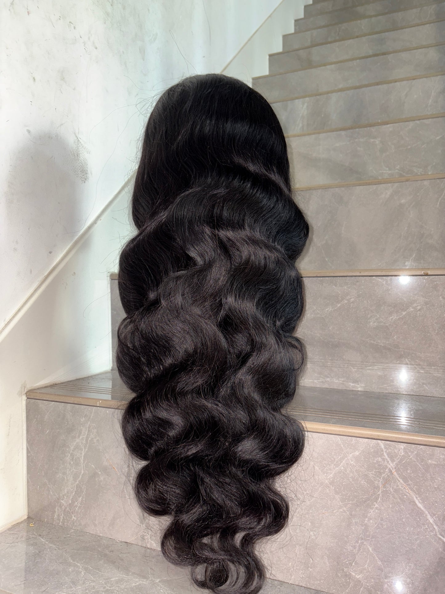 5 wigs deals 210 density 24 26 28 30 32 inch， ship by E packet