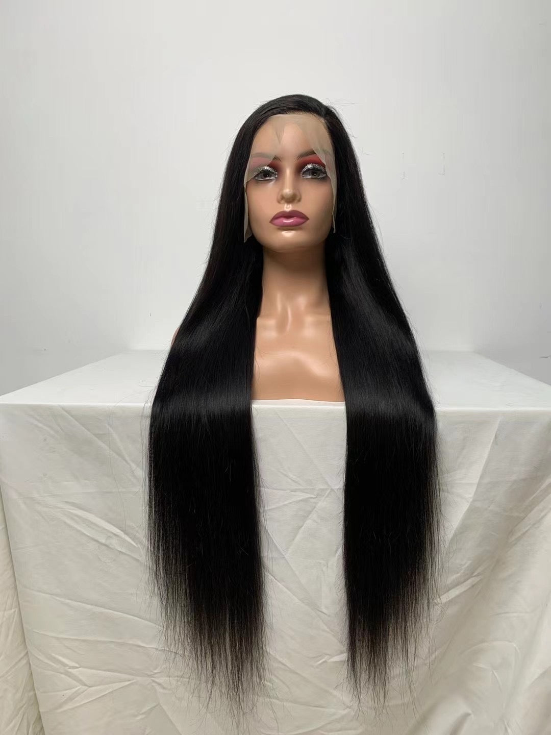 HD lace straight wig 13x4 full frontal 180 density Ear to ear frontal wig straight