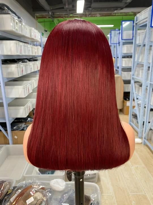 Full frontal bob 12inch all color on hand