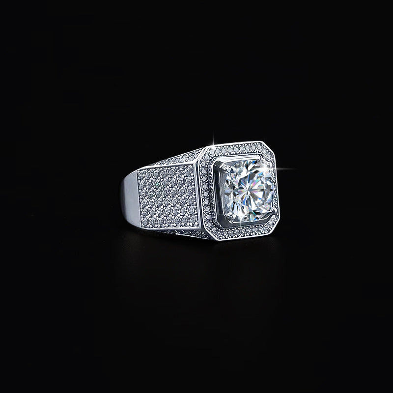 Men's diamond Ring 2 Carat