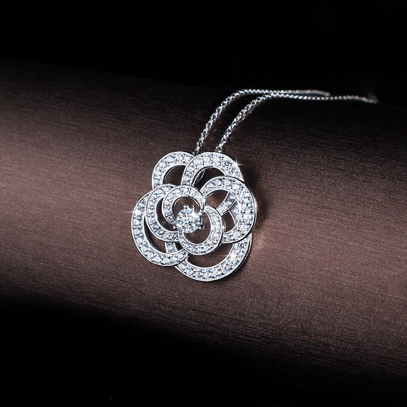 Rose Camellia Necklace