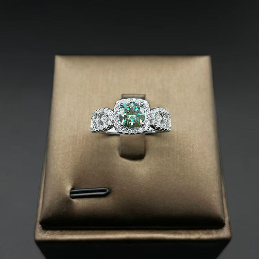 Square 1 Carat diamond Ring