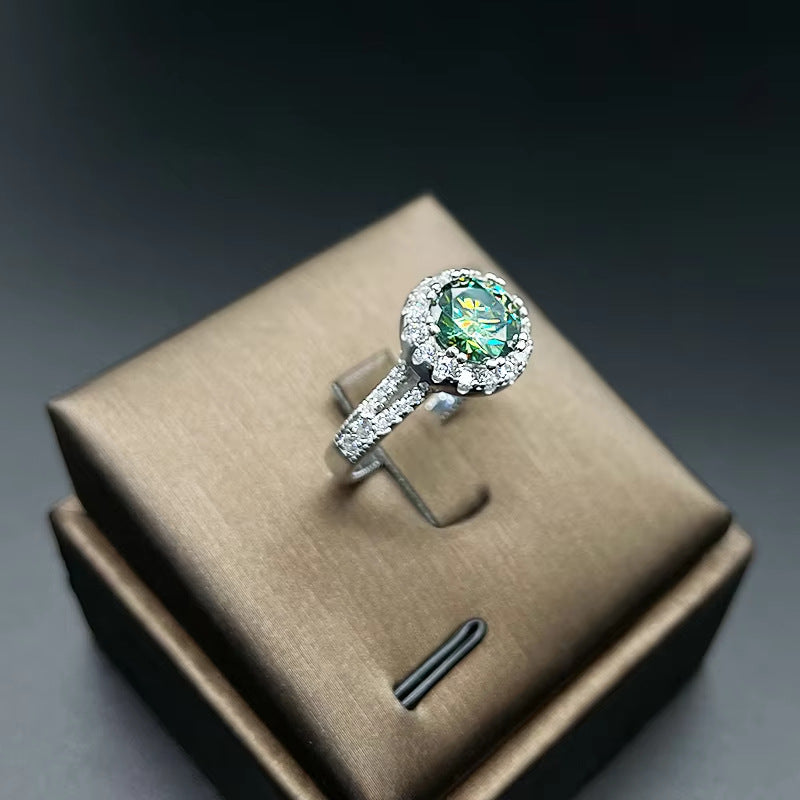 2 carat diamond ring women's gemstone ring