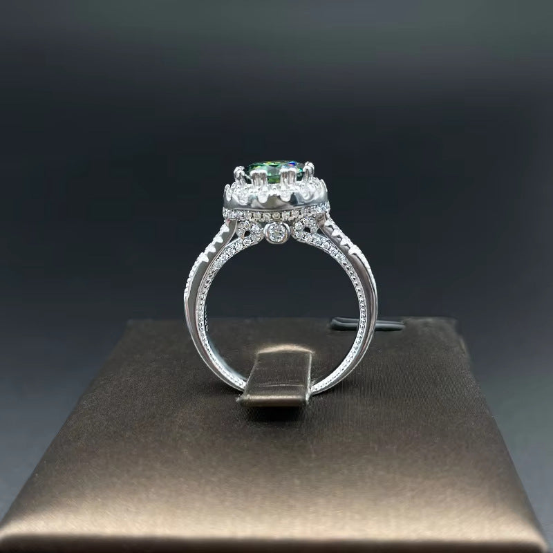 2 carat diamond ring women's gemstone ring