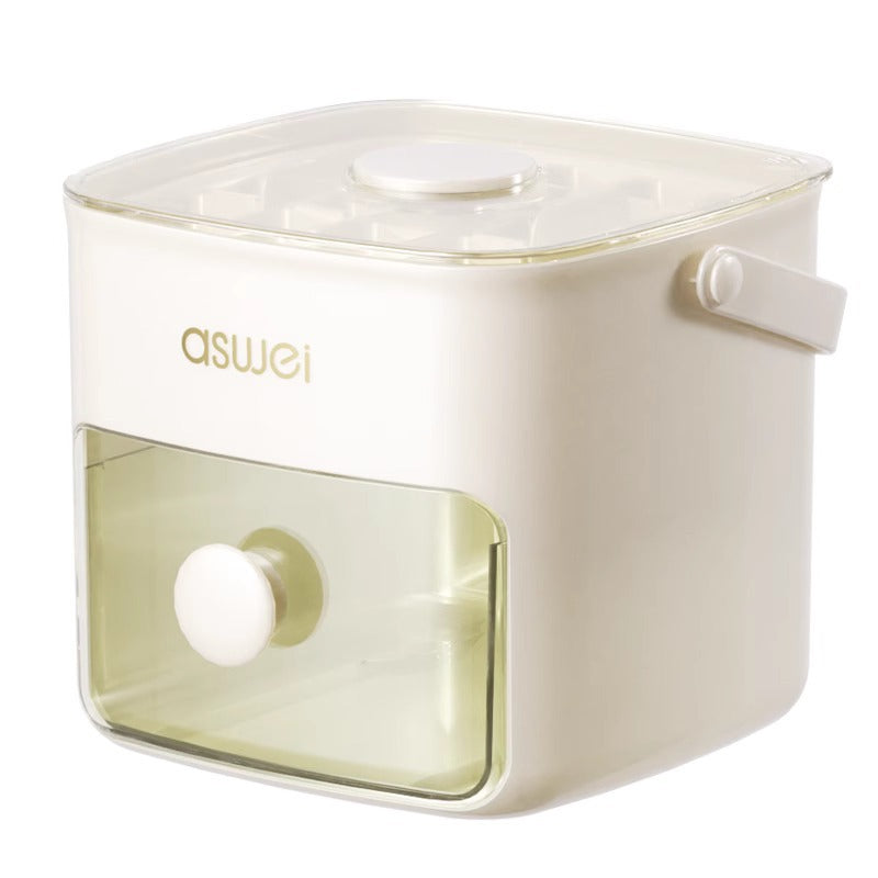 48-Ice Cube Maker with Easy-Press Lid