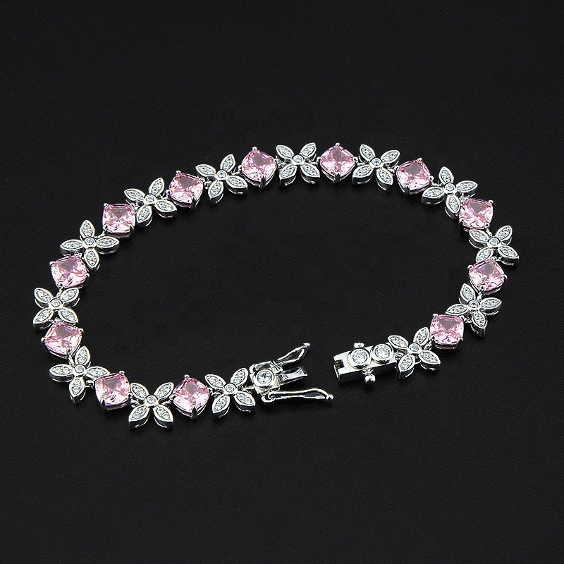 Flower Diamond Bracelet