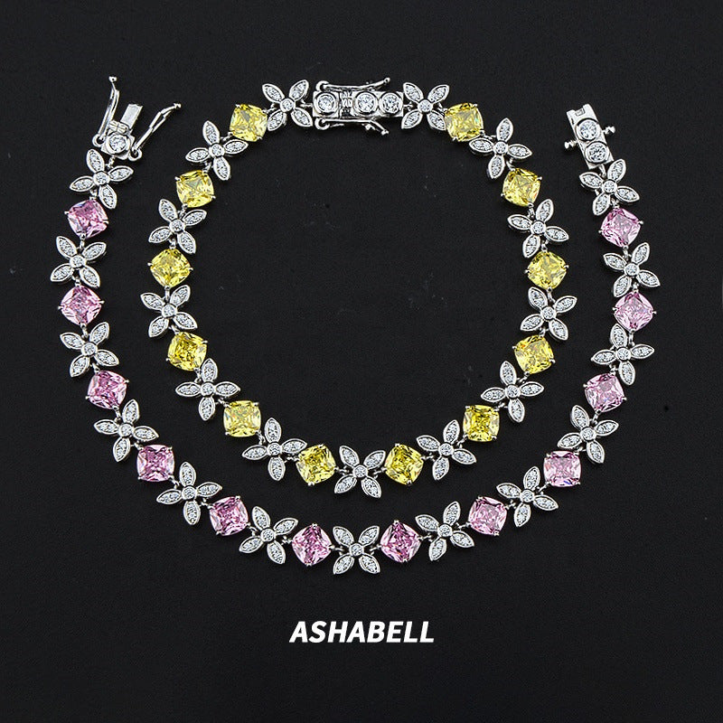 Flower Diamond Bracelet