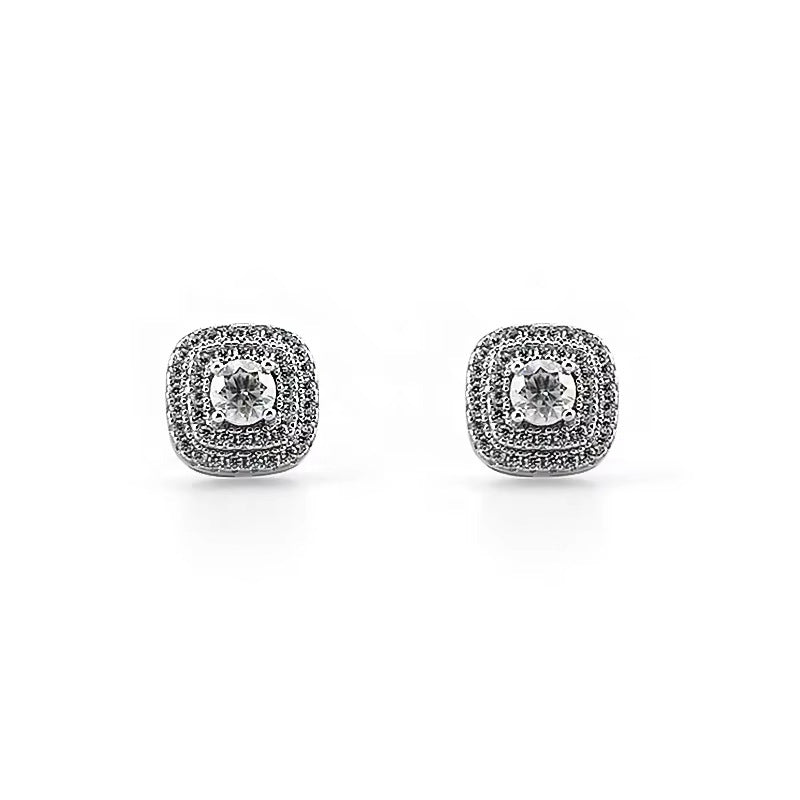 Diamond earrings for men and women