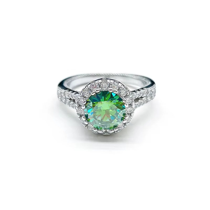 2 carat diamond ring women's gemstone ring