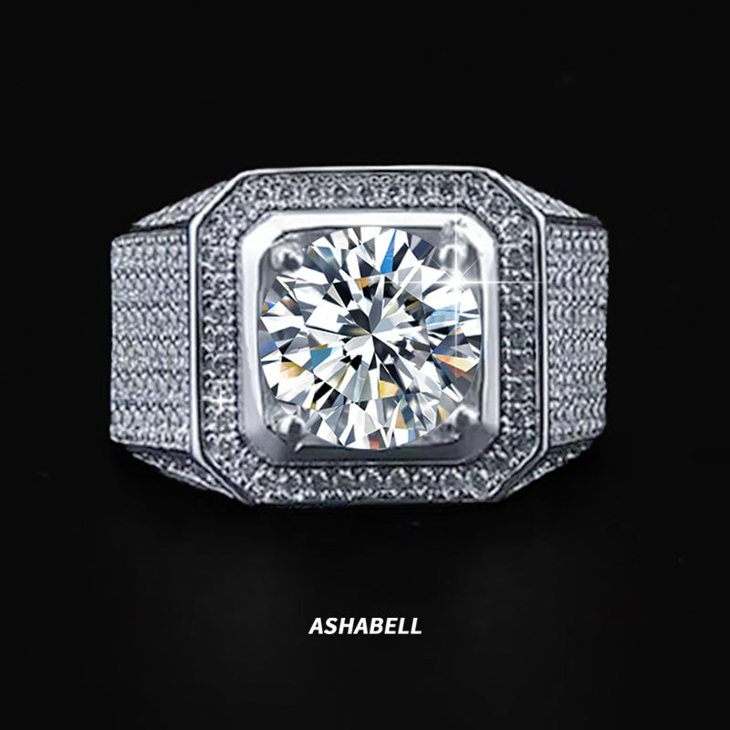 Men's diamond Ring 2 Carat