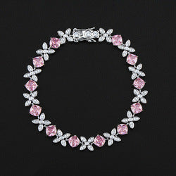 Flower Diamond Bracelet