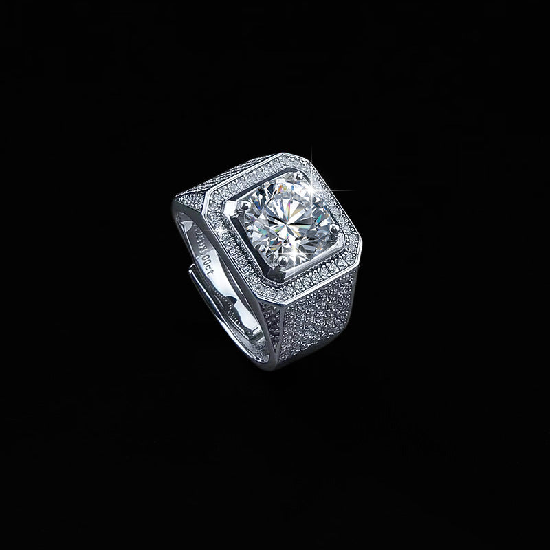 Men's diamond Ring 2 Carat