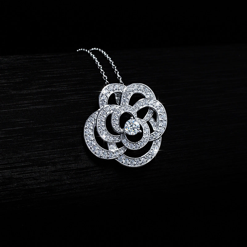 Rose Camellia Necklace