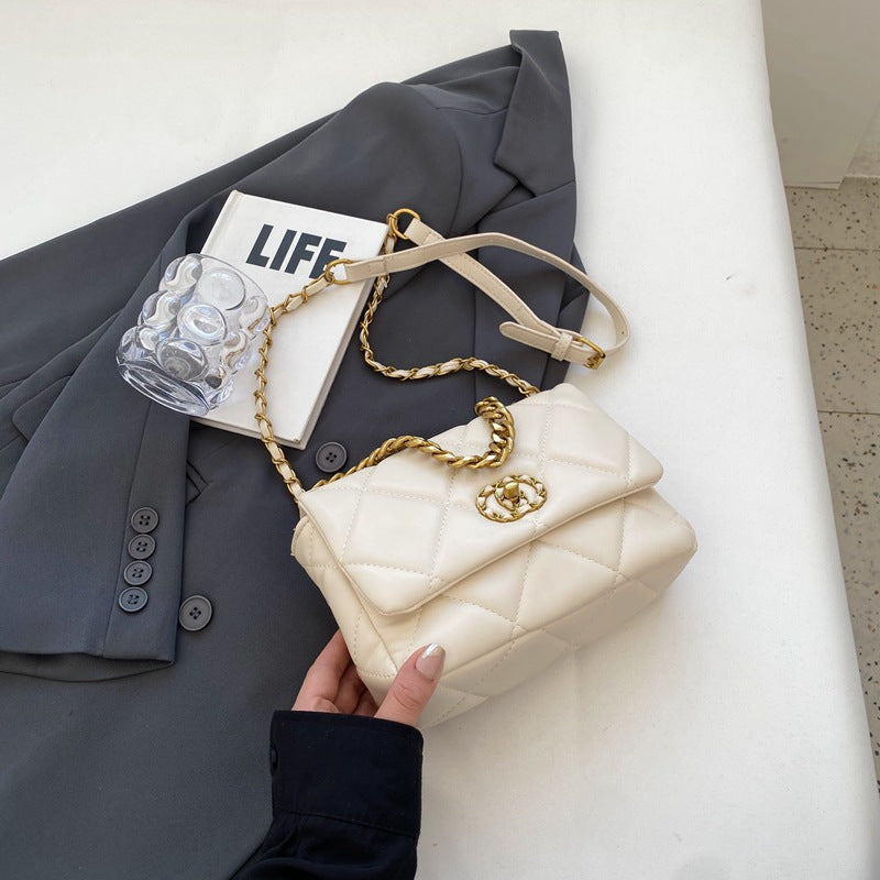 Women's large capacity chain shoulder messenger bag