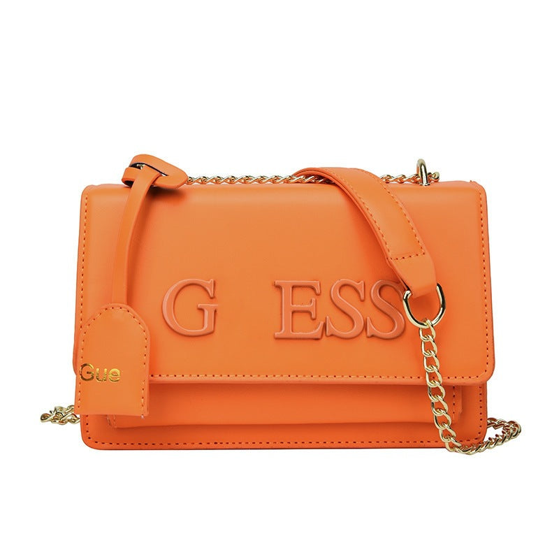 GS chain small square bag