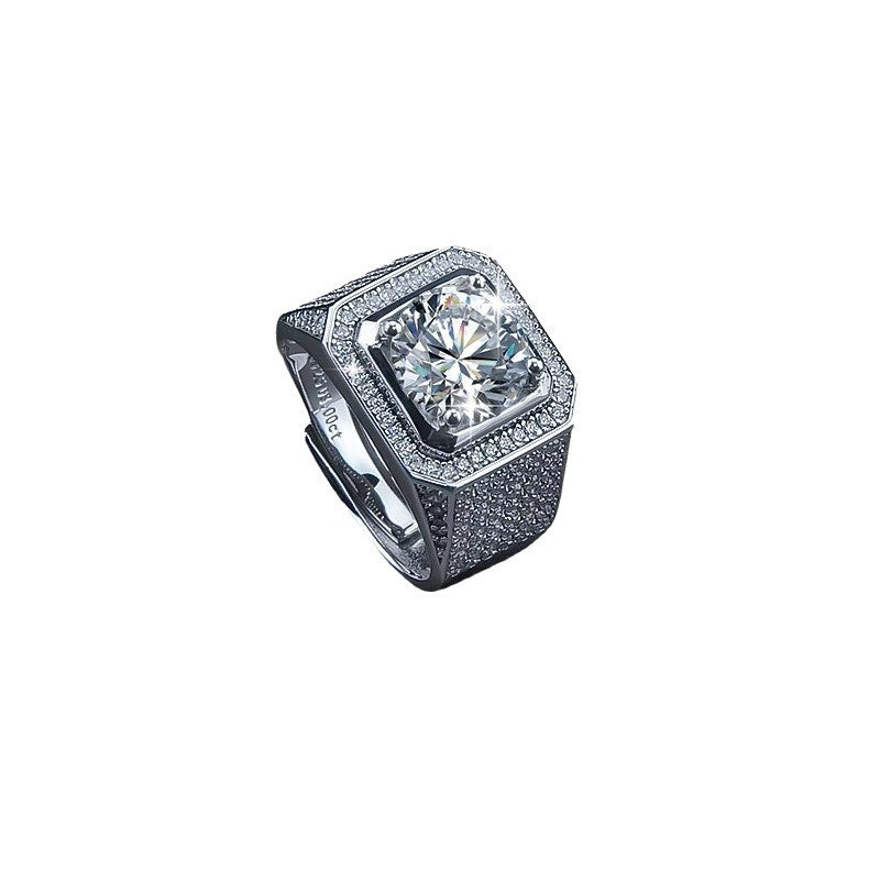 Men's diamond Ring 2 Carat