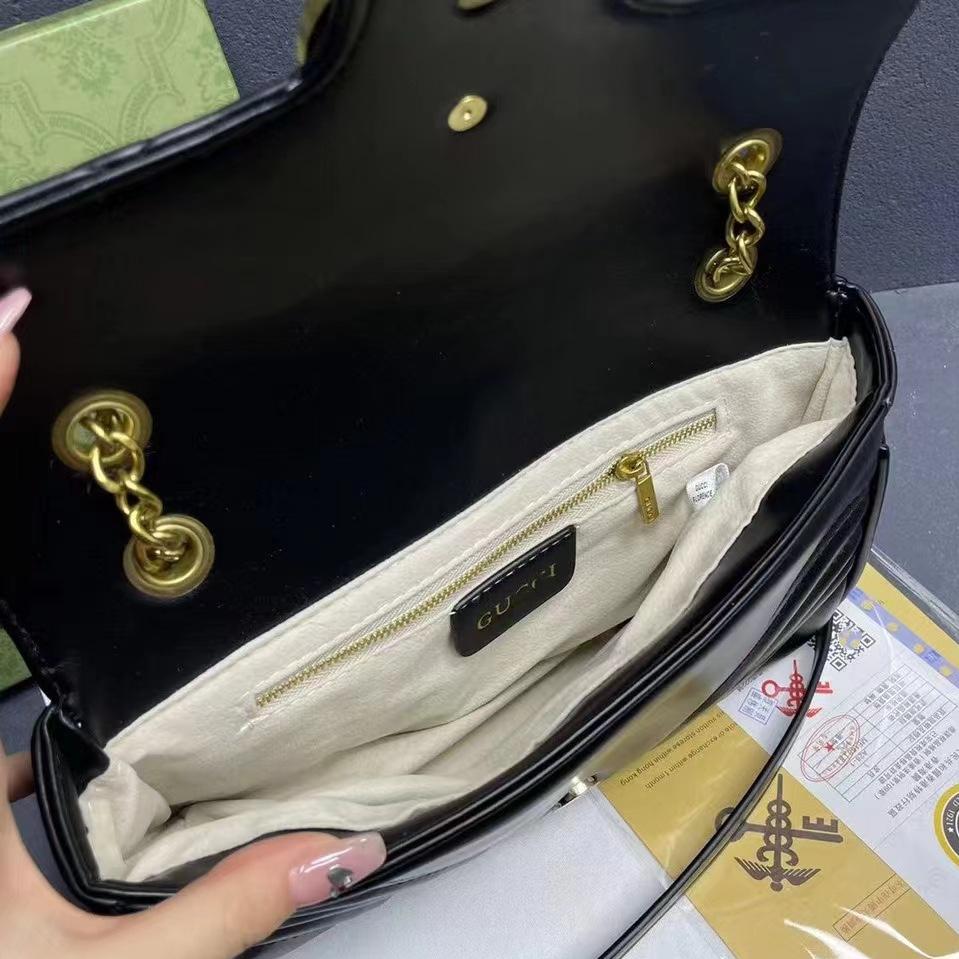 G Bag Diamond Embroidery Mamon Women's Bag Double G Chain Bag