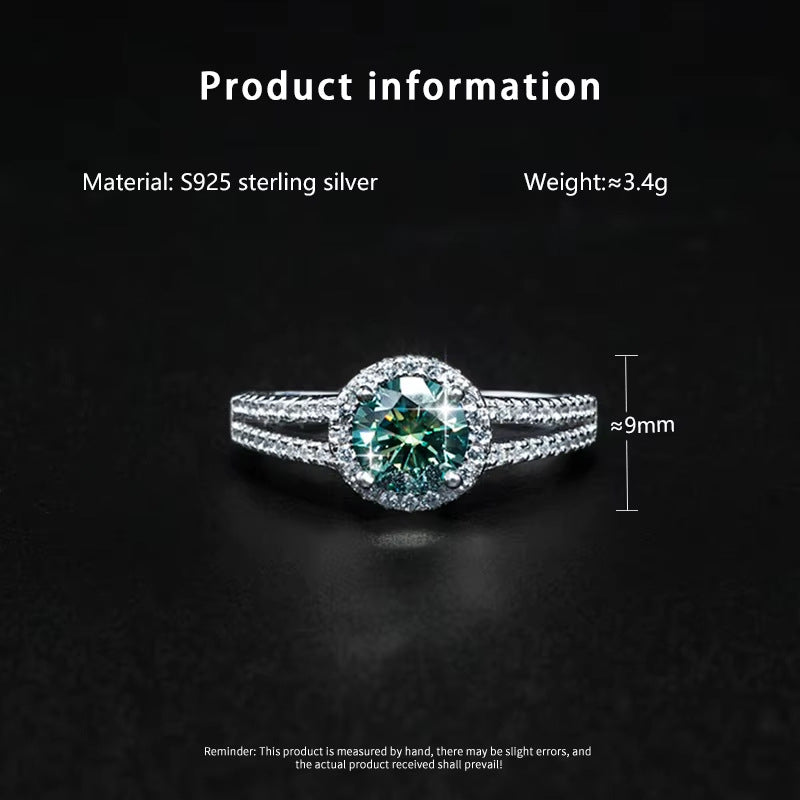 ins personalized diamond ring