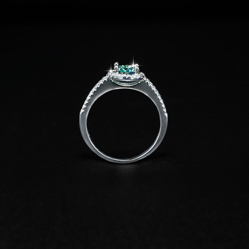 ins personalized diamond ring