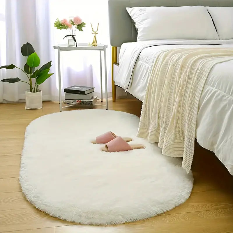 1pc Soft Fluffy Luxury Shag Area Rug