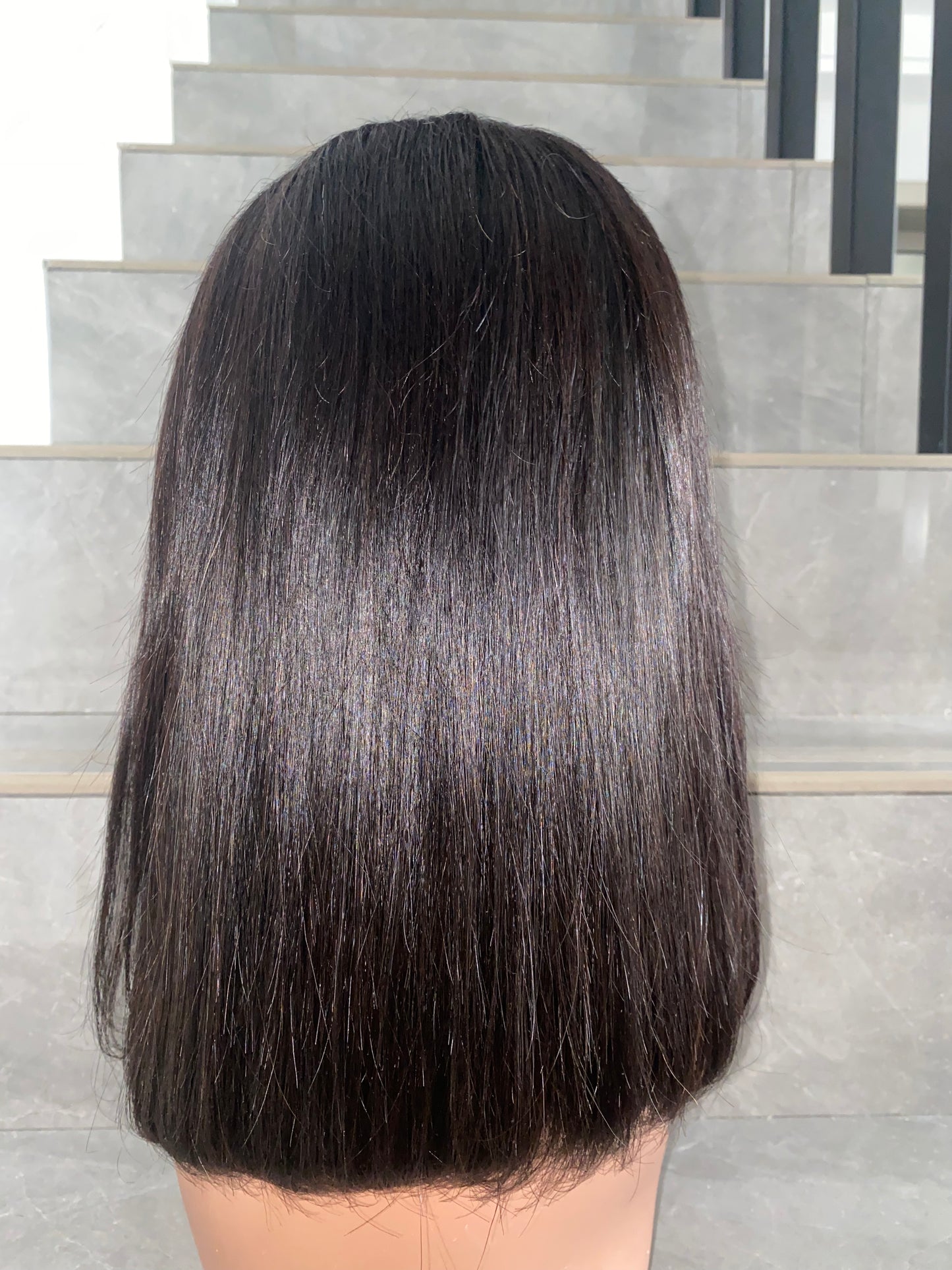 13X4 Frontal natural color bob