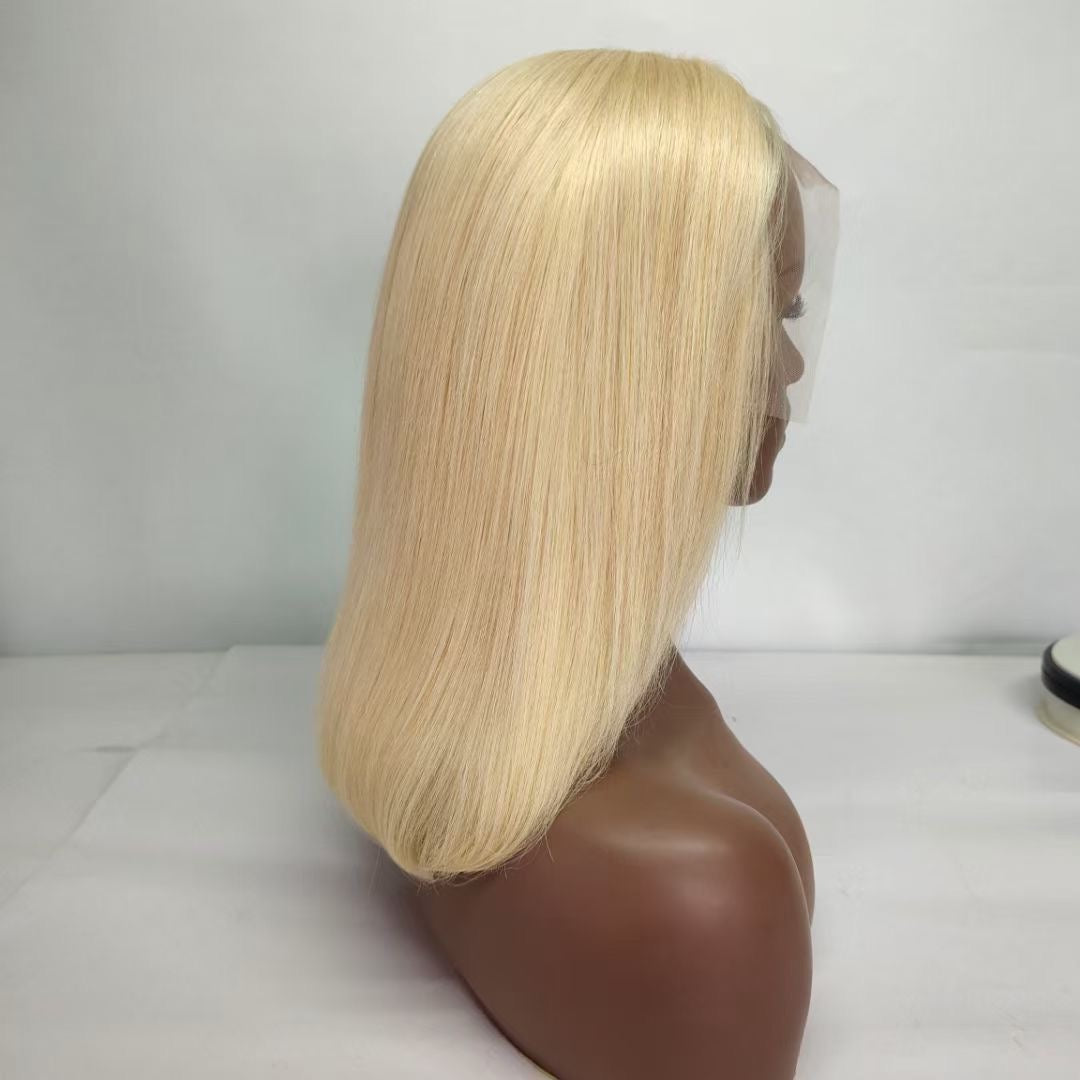 13X4 Frontal blonde bob ,613 frontal bob